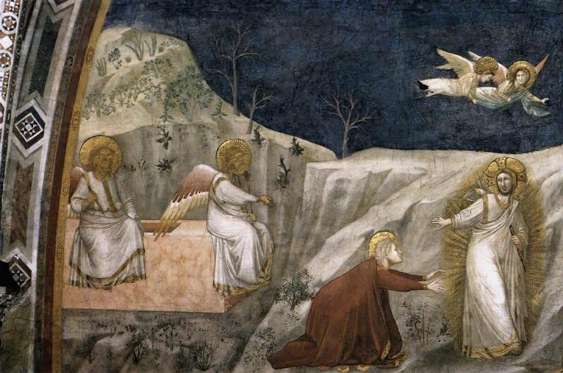 Unknown Life of Mary Magdalene Noli me tangere By Giotto di Bondone